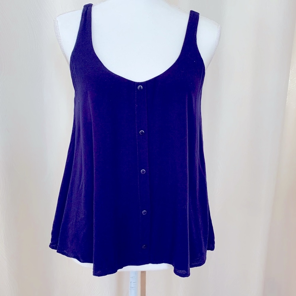 Cecilia Navy Blue Top
